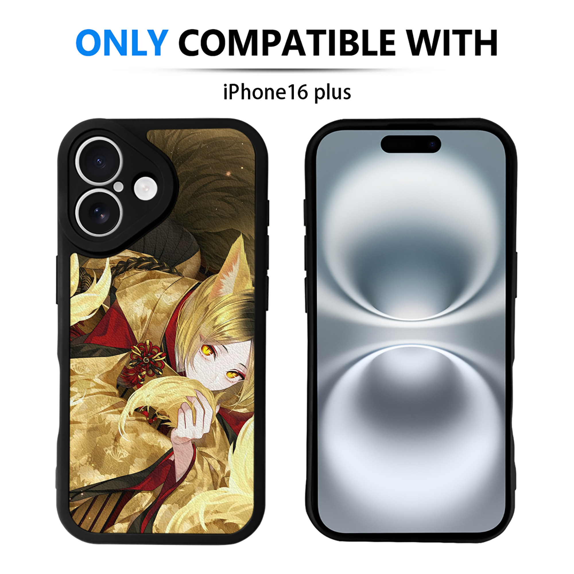 （画像用） 刀剣乱舞 Touken Ranbu 【iPhone 16シリーズ対応】シリコンスマホケース（レザー調） 材質：シリコン